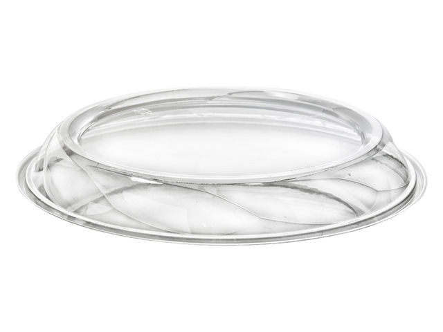 9 inch pie container lid by DCP.  DCP