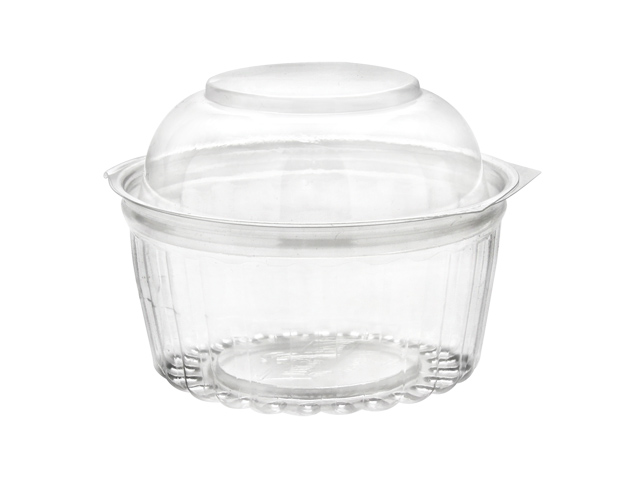12 oz. Dome Round Clamshell Container by DCP, DCP
