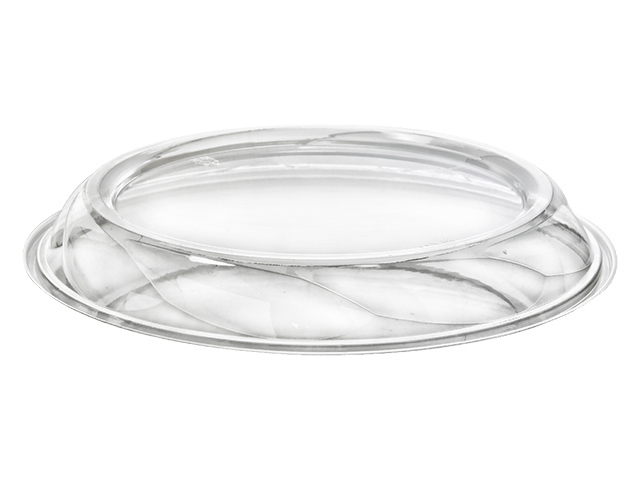 9 inch pie container lid by DCP.  DCP