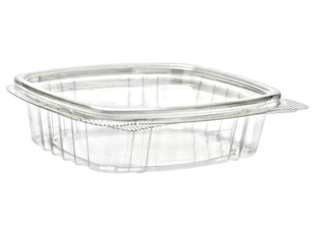 8 oz. Rectangle Clamshell Container by DCP