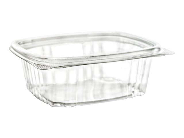 12 oz. Clear Rectangle Clamshell Container by DCP