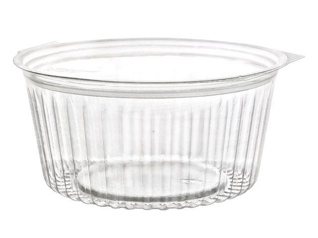 48 oz. Round Clamshell Container by DCP, DCP