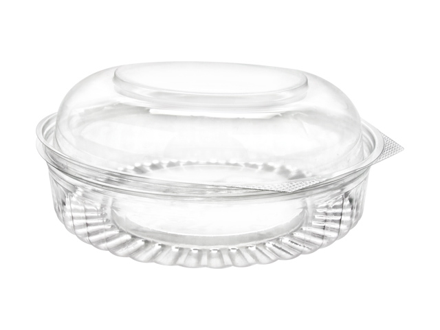 20 oz. Dome Round Clamshell Container by DCP, DCP